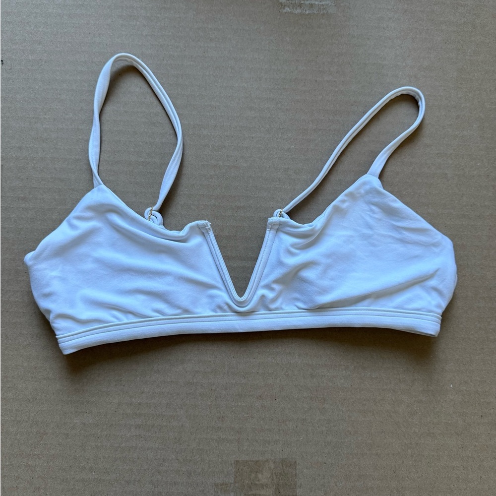 White Midori Bikini Top